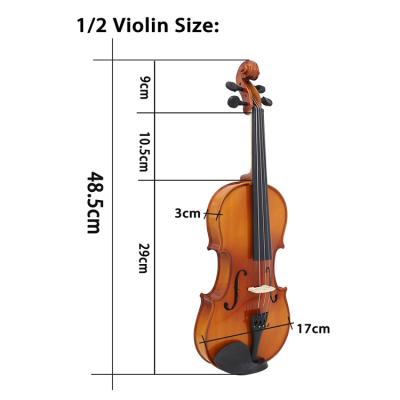 China Good flawless sound strings equip 4/4 or 3/4 violin for the beginner for sale