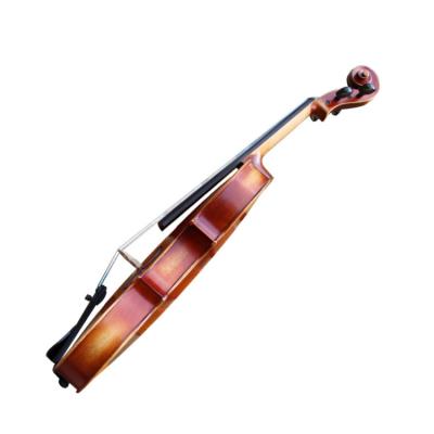 China Professional antique reddish brown violin of flawless solid maple and bowed stringed instrument for sale