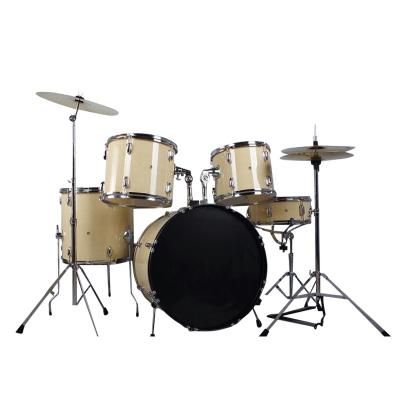 China Wholesale Cheap Durable Jazz Drum Kits Professional Acoustic Percussion Instrument Practice Drum Kits Good Quality for sale