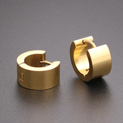 China DAICY Cheap Wholesale Hollow Type Punk Man Stainless Steel Ring Earrings for sale