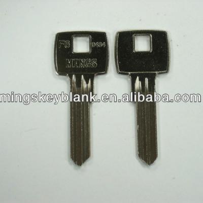 China High Quality F6 Blank Brass IS-17D Mings #0434 (IS-17D) Cylinder Key for sale