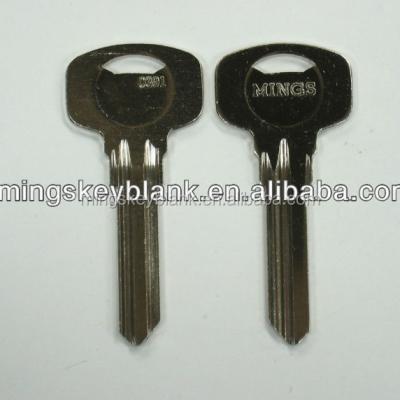 China Vale's New Door Key Blank Mings #0391 Shape for sale