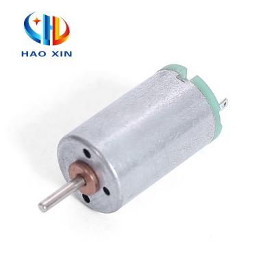 China Totally Enclosed Long Shaft Round 1220 Mini Micro Dc Motor 3v 9500rpm High Speed ​​Electric Motor for sale