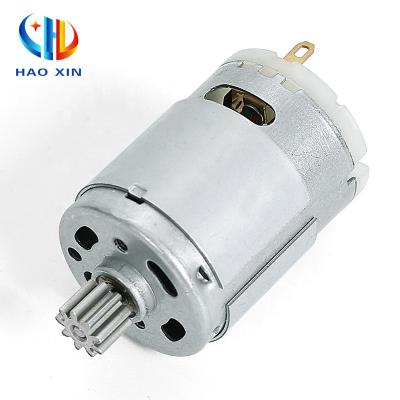 China Totally enclosed strong micro magnet compressor water pump rs 385 dc 12v dc small mini motor for sale