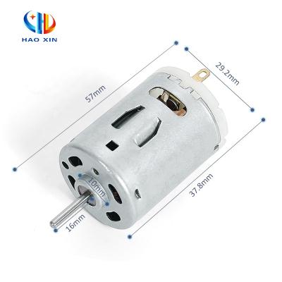 China Totally Enclosed Tiny Mini Micro Strong Magnet Carbon Brush Rs 385 DC 12V Electric Motor for sale