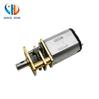 China GM12F-N20VA N20 Mini Motor Gear Reducer Totally Enclosed Electric Micro DC Motor 60 rpm 12v for sale