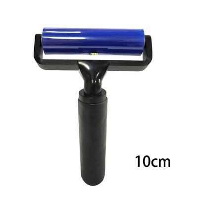 China Factory Price Disposable Cleanroom Silicone Fiber Blue Reusable Cleaning Sticky Roller Remove Dust for sale