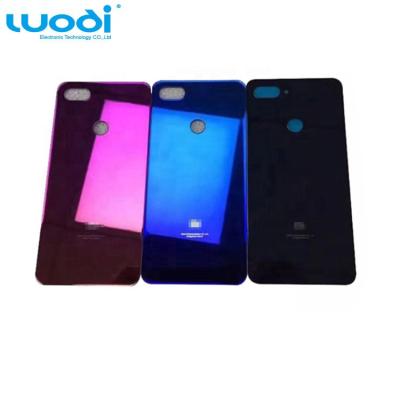 China High Quality Plastic Battery Door Back Housing Glass Back Door For Xiaomi Mi8 lite for sale