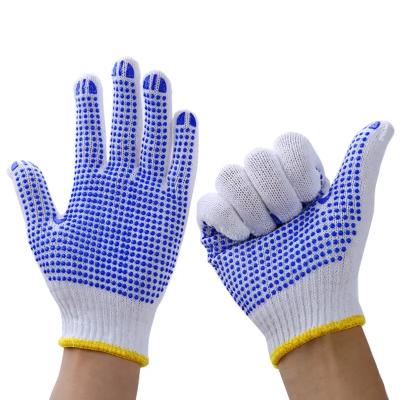 China Unisex Classic White Anti Smell Glove Men Construction Site Safety Working Gloves 003 for sale