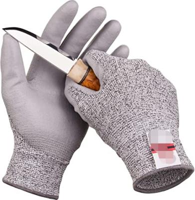 China Comfortable Protective Flexible Fit Heavy Duty Comfortable PU Coated Palm Work Gloves For Men And Women for sale