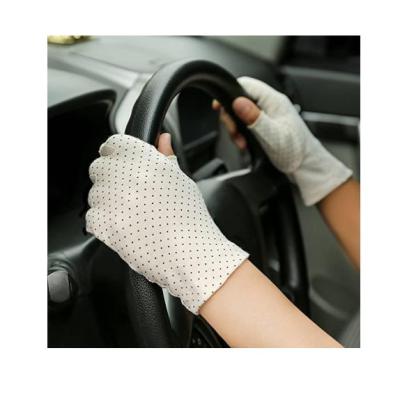 China Comfortable Long Summer UV Sunscreen Gloves Fingerless Protection Gloves For Driving Fishing for sale