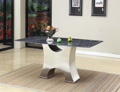 China Italy Contemporary Modern Lobby Furniture , Dark  End Steel Table Special Design for sale