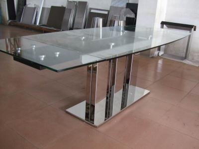 China Indoor Furniture Tempering Glass Rectangular Coffee Table Transparent for sale