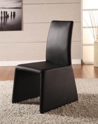 China Simple Shape Faux Leather Dining Chairs For Commericial and Residential for sale