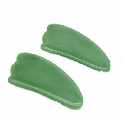 China Jade Stone Body Scraping And Tanglin Skin Care Massager Wholesale Facial Roller Scraper Facial Roller Scraper for sale