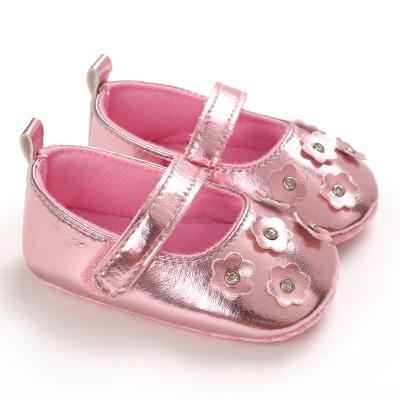 China New style Soft cotton comfortable Pink shoes Dress party baby girl shoes for sale