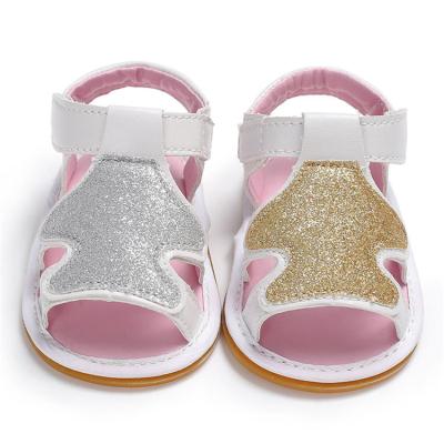 China 2019 New designed infant Baby Sandals Rubber sole Casual 0-18months First walker baby shoes for sale