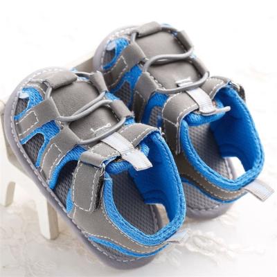 China In promotion PU Leather Rubber sole 0-2 years baby First walker baby sandals for sale