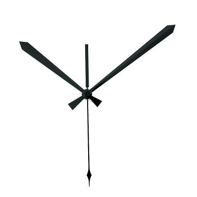 China High Quality 22# Black Long Axis Quartz Clock Hands (Just Hands) Copper Metal DIY Hands DIY Hardware Clock Accessories Kits for sale