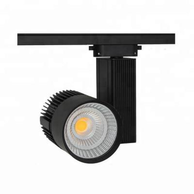 China Modern Classic LED Track Light 45W With Driver Box Heatsink 1/2/3/4 Wires Opte Good COB Track Light With Nice Price for sale