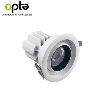 China LED Recessed Down Bright COB RA90 LED Downlight Rotatable Adjustable Spot Down Light 20W For Store Shop for sale