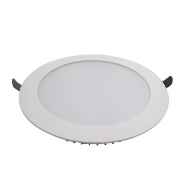 China Modern urtal slim low UGR IP44 recessed 9 watt SMD led panel downlight with 90-95mm cutout for sale