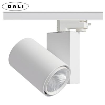 China Store lighting 5 years warranty led track light 30w white cob dali track lighting led for indoor lighting for sale