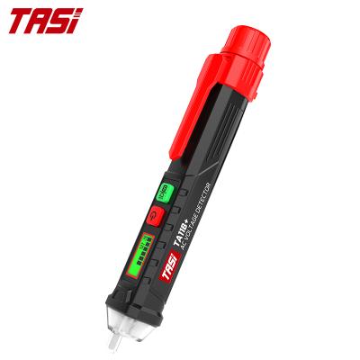 China Non-contact Pen Tester NCV Tester Light Alarm Pen High Voltage Detector TASI TA11B+ Intelligent Rotation Indicator AC1000V for sale