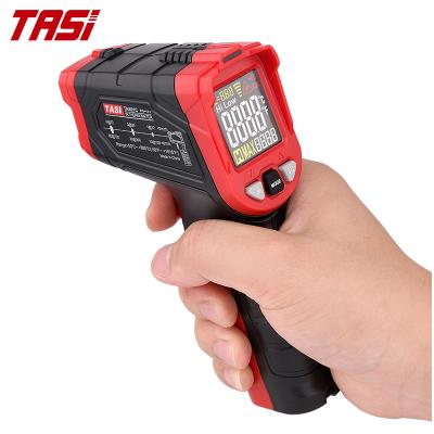 China TASI TA601C Infrared Thermometer Digital IR Laser Gun Non-contact High Temperature Laser Aiming Gun Thermometer For Industry 155x92x42mm for sale