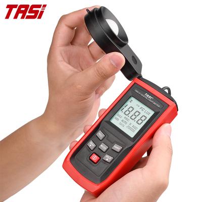 China 50 Groups TASI TA8131 Light Meter 100000 Lux Meter Digital Light Meter Split Type Lux Meter for sale