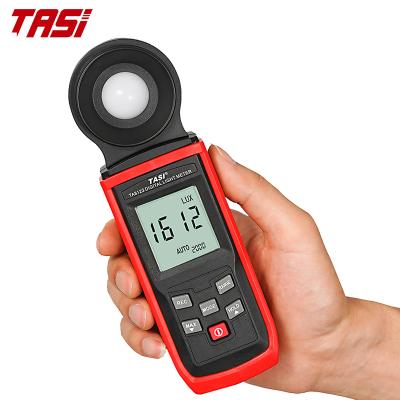 China 50 Group TASI TA8123 Led High Accuracy Digital Light Meter Lux Lumen Meter Lux /FC Luminometer Photometer Data Logger CE 200000Lux for sale