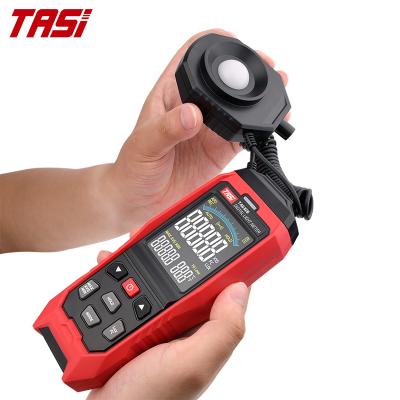 China TASI TA632B PC Connection 200000 Lux Light Meter Lux Meter Selectable Light Source Digital Light Meter 256*67*35mm for sale