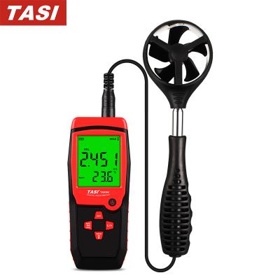 China TA8164 Digital High Performance Integrated Wind Meter Speed ​​Meter Anemometer Body Rotated Probe Wind Sensor Anemometer 35.2*32.2mm for sale