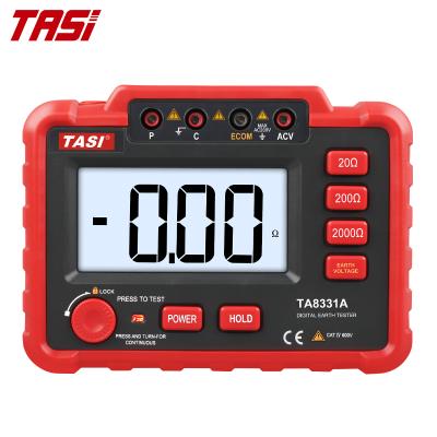 China TASI TA8331A 2000 Ohm Earth Resistance Meter Digital Earth Ground Resistance Testers 174*110*70mm for sale