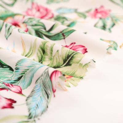 China Factory Wholesale Women Organic Rayon 100% Viscose Fabric Floral Printed Fabric for sale