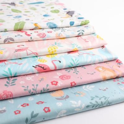 China Christmas Tear-Resistant Customized Cotton Fabric Poplin Christmas Print Medium Weight 100% Cotton Fabric for sale