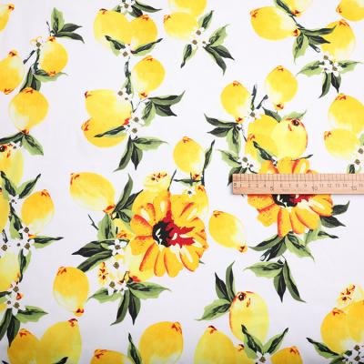 China Quart Printing Fabrics Fat Quarter Printing 100% Cotton Anti-Static For Dresses for sale