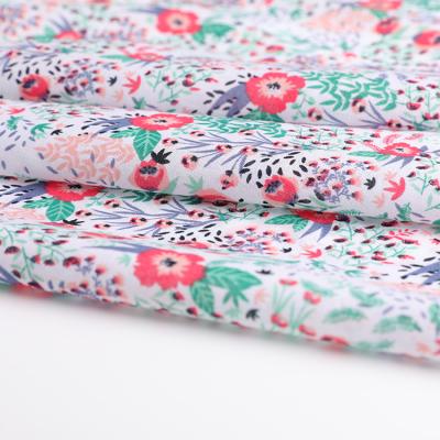 China Antistatic Woven Printed Soft Muslin Percale Organic Cotton Fabric For Garment for sale