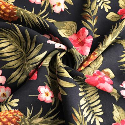 China Wholesale Resistant Dyed 3068 Rayon Fabric Anti Pill Scarf Satin Print Squishy Pajamas Resistant breatable 3068 for sale