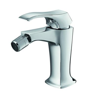 China Chrome Bathroom Single Hole Bidet Faucets With 35mm Ceramic Cartridge for sale