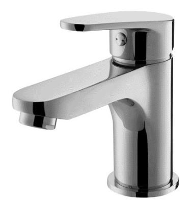 Cina Rubinetto Miscelatore Bagno Monocomando Con Flessibili Acqua Calda Fredda Da 40 Cm 3/8 Pollici in vendita