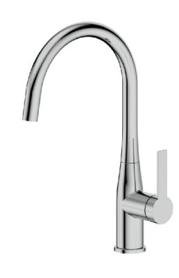 China Anti Fingerprint Kitchen Sink Mixer Taps 360 Degree Rotatable for sale