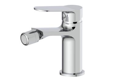 China Single Lever Bidet Tap Water-Saving Single-Hole Mounting Durable Surface Chrome for sale