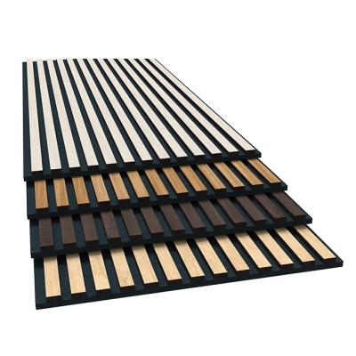 China Soundproofing ; decorate sell well new type noise proof anti noise decorative wood slat acoustic panels for sale