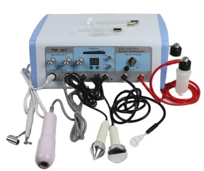 China Skin Revitalizer 6 in 1 Portable Face Lifting Mini Hifu Beauty Machine 3mhz Ultrasound Cavitation Skin Care Machine for sale