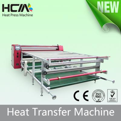 China Fuel Oil HCM Auto Preheat And Stop Roll To Roll Fabric Printing Machine for sale