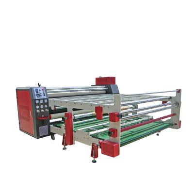 China Garment Shops Automatic Multifunctional Blanks Textile Sublimation Roll Sublimation Heat Press Rotary Cut Machine for sale