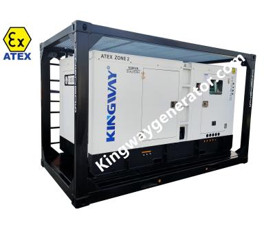 China deposit & Oilfield KINGWAY Zone 2 ATEX 250KVA Hazardous Explosion Proof Diesel Generator Set (ZONE 2 IIB T3 Gas Chromatography) for sale