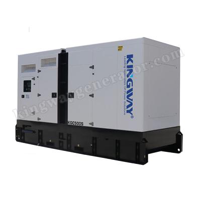 China 3phase CE 50hz 1500rpm 100kw 125kva natural gas water cooled silent generator set by cummins industry KGC125S for sale