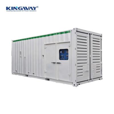 China 50hz 1500rpm 3 phase open yuchai engine CE 800kw 1000kva diesel generator container generator industry KGY1000S for sale